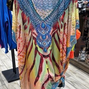 Colorful Beaded komo kaftam